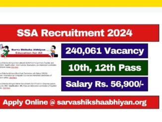 SSA Recruitment 2024